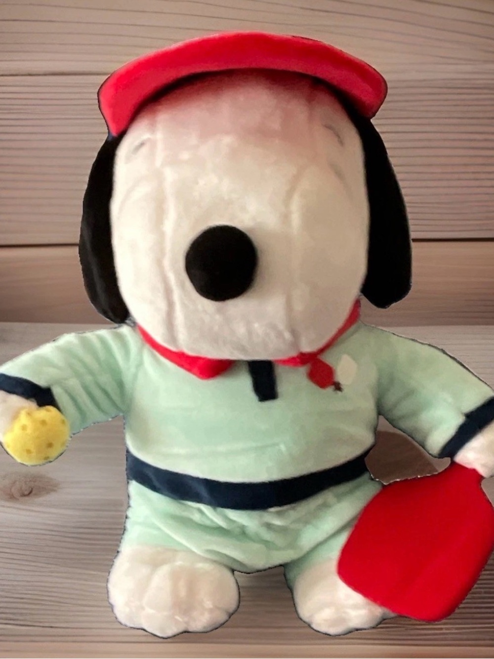 Snoopy Pickleball Plush 11" Peanuts CVS Summer 2024 Limited Edition Rare NWOT